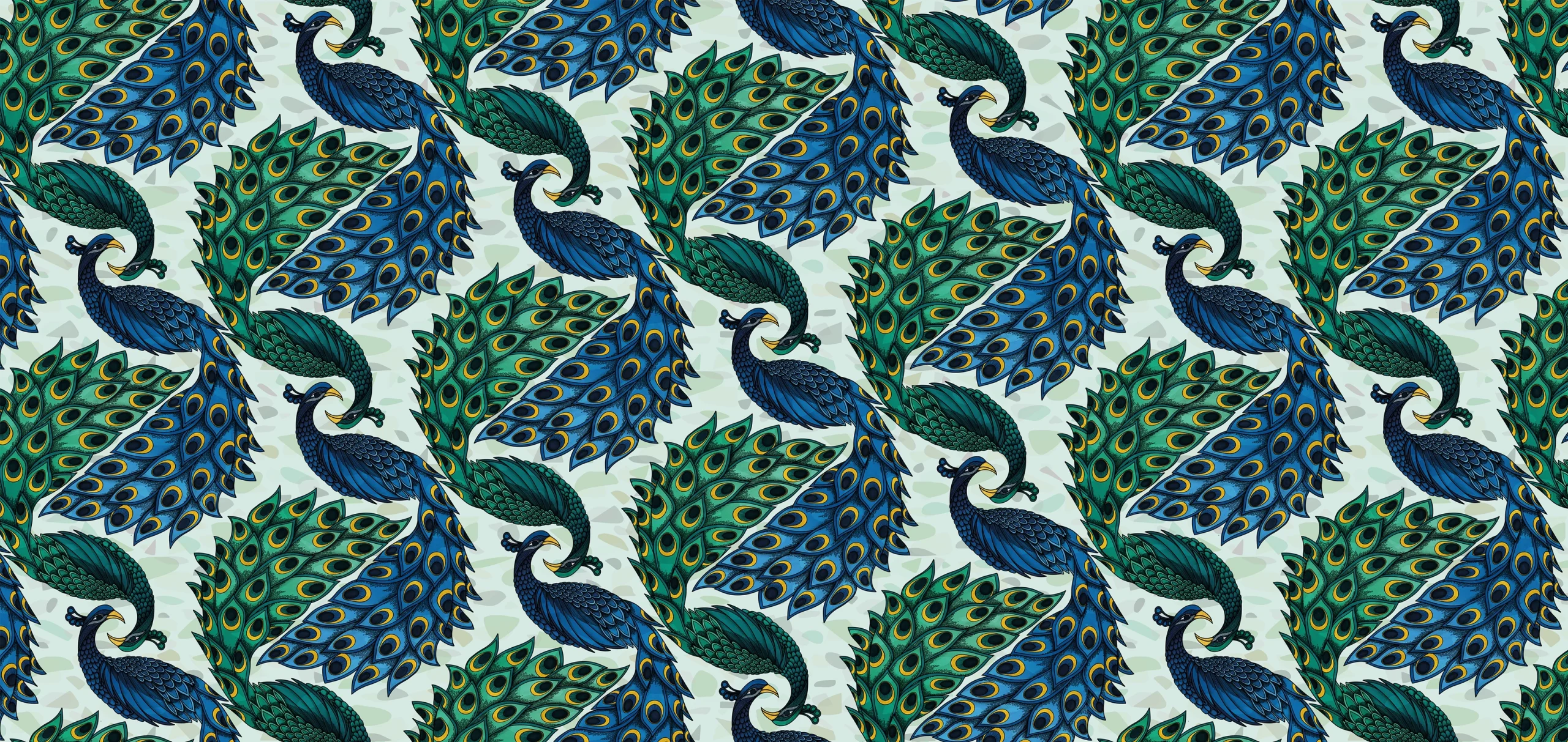 Brandon Hung Collection BH03 Peacock print, Orms Print Room