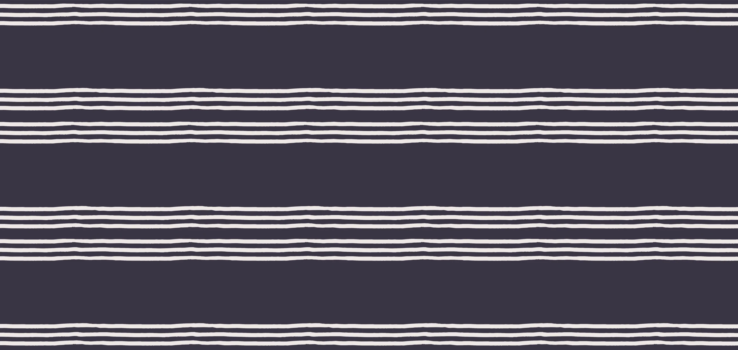 Natalie Wienand Collection NW09 Simple white stripes on blue pattern, Orms Print Room